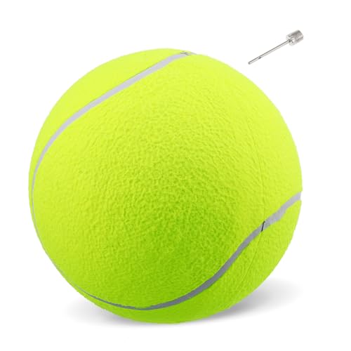HAPINARY 24 cm Großes Riesentennis 9 5 Zoll Großes Nylon-signaturspielzeug Für Haustiere Und Sportbegeisterte HAPINARY 24 cm Großes Riesentennis 9 5 Zoll Großes Nylon-signaturspielzeug Für Haustiere Und Sportbegeisterte von HAPINARY