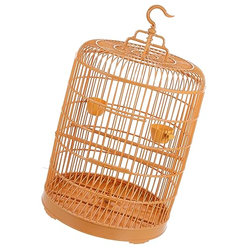 HAPINARY Runde Vogelkäfige Vogelfütterer Ratte Hängestation Für Vogelhäuschen Käfig Eingesperrt Elster Lovebird Intelligenter Vogelhäuschen Vintage Vogelkäfig Vogel Fütterer Plastik Yellow HAPINARY Runde Vogelkäfige Vogelfütterer Ratte Hängestation Für Vogelhäuschen Käfig Eingesperrt Elster Lovebird Intelligenter Vogelhäuschen Vintage Vogelkäfig Vogel Fütterer Plastik Yellow von HAPINARY