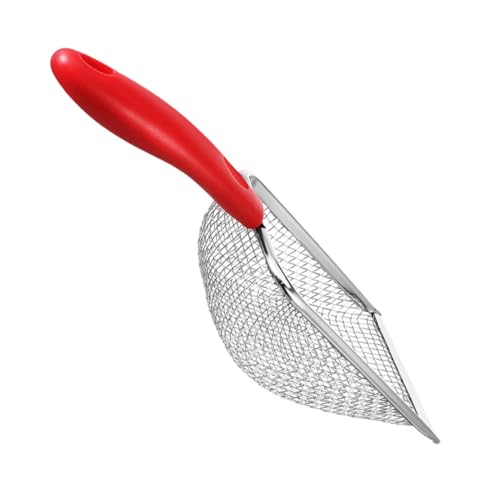 HAPINARY Schaufel Für Katzenstreu Anti-kollisions-türstopfen Haustier Sichter Abflussdeckelfänger Mesh-streuschaufel Sieben Mesh Cat Nest Filterfänger Scoop Befestigung Rot Rostfreier Stahl HAPINARY Schaufel Für Katzenstreu Anti-kollisions-türstopfen Haustier Sichter Abflussdeckelfänger Mesh-streuschaufel Sieben Mesh Cat Nest Filterfänger Scoop Befestigung Rot Rostfreier Stahl von HAPINARY