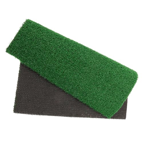 HAPINARY Schildkröten-plattform-rasenmatte 35 X 35 Kunstrasen Schwimmendes Design Gartenrasen-Dekoration für Schildkrötenbecken von HAPINARY