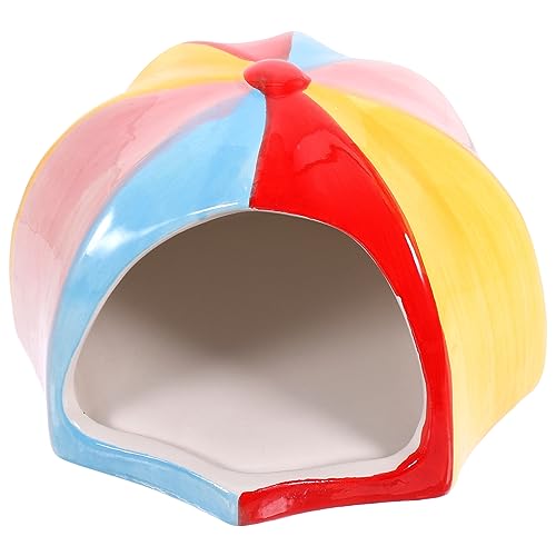 HAPINARY Kleintierversteck Keramik-hamsternest Nestbett Und Spielhaus Für Hamster HAPINARY Kleintierversteck Keramik-hamsternest Nestbett Und Spielhaus Für Hamster von HAPINARY