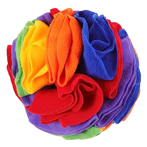 HAPINARY Schnüffelkugel Interactive Dog Toys Puppy Indoor pupsaffe hundespielzeuge Spielzeugspender für Hundefutter Indoor-Hundespielzeug langsames Vorschubspielzeug Polyester von HAPINARY