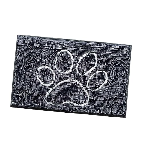 HAPINARY Schutzmatte Für Haustiere TPR Wasserabsorbierende rutschfeste Und Umweltfreundliche Chenille-Decke Für Katzen Hunde Welpen Und Kätzchen von HAPINARY