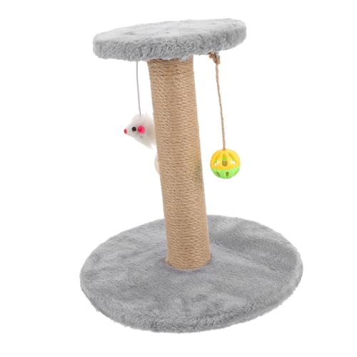 HAPINARY Sisal Katzenkratzbaum, Bequemer Katzenkratzbaum, Integrierter Kätzchenkratzbaum, Katzenbedarf, Entzückender Katzenkratzbaum, Verschleißfester Katzenkratzbaum, Kätzchenkratzstange HAPINARY Sisal Katzenkratzbaum, Bequemer Katzenkratzbaum, Integrierter Kätzchenkratzbaum, Katzenbedarf, Entzückender Katzenkratzbaum, Verschleißfester Katzenkratzbaum, Kätzchenkratzstange von HAPINARY