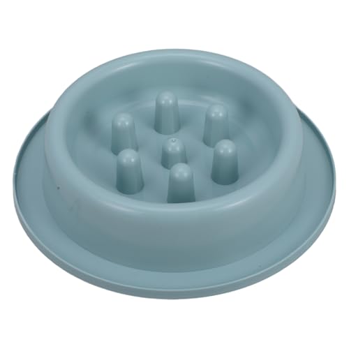 HAPINARY Slow-Food-schüssel Für Haustiere Hundefutter, Langsames Fressen Labyrinth Hundefutternapf Interaktive Schüssel Mit Hundepuzzle Saugnapf Für Haustiere Haustiernapf Sky-Blue Abs von HAPINARY