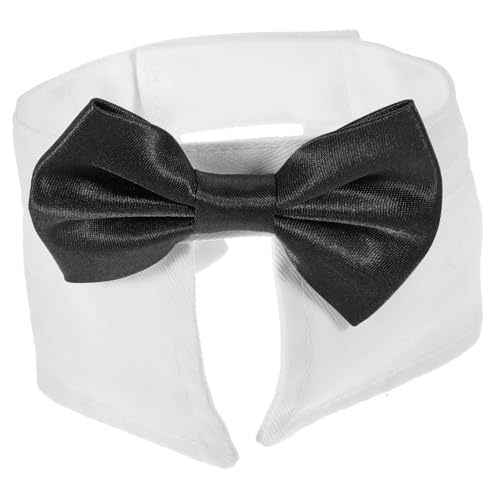HAPINARY Hundehalsband Mit Fliege Kleintierhalsband Mit Fliege Verstellbares Haustierhalsband Kleine Hunde Dekoratives Mit Passend Zu Haustier-Outfits von HAPINARY