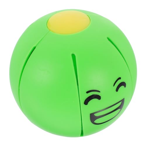 HAPINARY Spielzeug Spielzeugball Drücken Ballspielzeug Für Hunde Beißball Für Fliegende Untertassen-Hunde Haustierzubehör Interaktive Hundebälle UFO-Ball Kind Plastik Hundebiss von HAPINARY