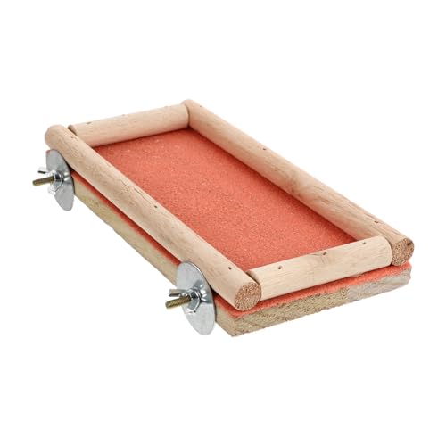 HAPINARY Papageien-krallenbrett Vogel-sprungbrett Eichhörnchen-Spielzeug Hergestellt Aus Materialien Langlebig Installieren Für Käfig Oder Garten von HAPINARY