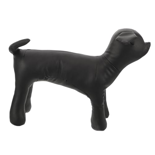 HAPINARY Schaufensterpuppe Hund Modell Aus Pu-Leder Freistehende Hundepuppe Bühnenrequisite Ausstellung Für Hundekleidung HAPINARY Schaufensterpuppe Hund Modell Aus Pu-Leder Freistehende Hundepuppe Bühnenrequisite Ausstellung Für Hundekleidung von HAPINARY