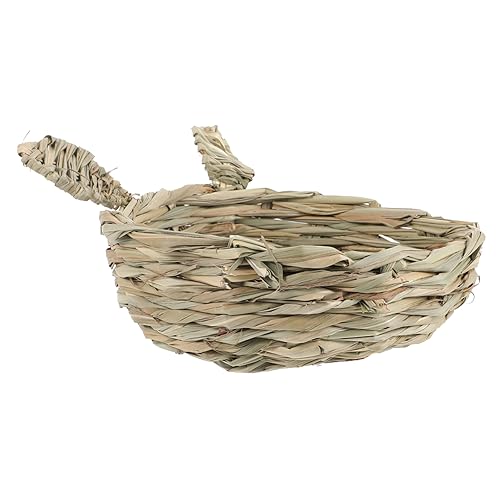 HAPINARY Tierbettwäsche, Hamster Versteckbett, Hamster Futtersuchspielzeug, Schlafen, Gewebtes Nest, Kleintier Kauspielzeug, Gewebte Grasmatte, Kleine Hamster Schlafmatte, Gewebte Matte, HAPINARY Tierbettwäsche, Hamster Versteckbett, Hamster Futtersuchspielzeug, Schlafen, Gewebtes Nest, Kleintier Kauspielzeug, Gewebte Grasmatte, Kleine Hamster Schlafmatte, Gewebte Matte, von HAPINARY