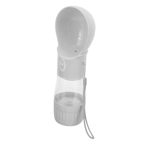 HAPINARY Tragbare Hundewasserflasche mit Futterbehälter Auslaufsicher Großer Fassungsvermögen Langlebig für Outdoor Reisen und Training von Hunden und Katzen von HAPINARY