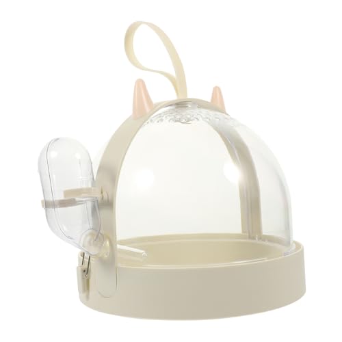 HAPINARY Tragbarer Hamsterkäfig Atmungsaktive Transportbox für Kleine Haustiere für Reisen Camping und Ausflüge Transparente Tragebox für Hamster Zwerghamster Meerschweinchen HAPINARY Tragbarer Hamsterkäfig Atmungsaktive Transportbox für Kleine Haustiere für Reisen Camping und Ausflüge Transparente Tragebox für Hamster Zwerghamster Meerschweinchen von HAPINARY