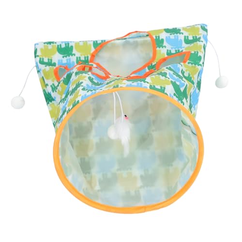 HAPINARY Indoor Katzen Tunnel Spielzeug Katze Tunnel Tasche für Kätzchen Spielzeug Faltbare Pet Tunnel Rohr HAPINARY Indoor Katzen Tunnel Spielzeug Katze Tunnel Tasche für Kätzchen Spielzeug Faltbare Pet Tunnel Rohr von HAPINARY