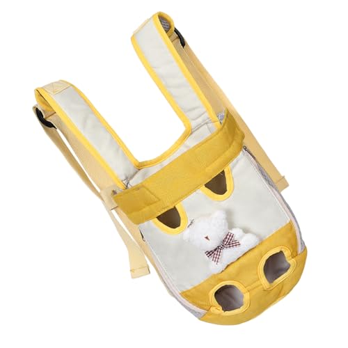 HAPINARY Verstellbarer Haustier-Rucksack mit Ergonomischen Schultergurten Atmungsaktivem Robustem Material Fronttragefach für Kleine bis Mittelgroße Hunde und Katzen für Wandern Camping und HAPINARY Verstellbarer Haustier-Rucksack mit Ergonomischen Schultergurten Atmungsaktivem Robustem Material Fronttragefach für Kleine bis Mittelgroße Hunde und Katzen für Wandern Camping und von HAPINARY