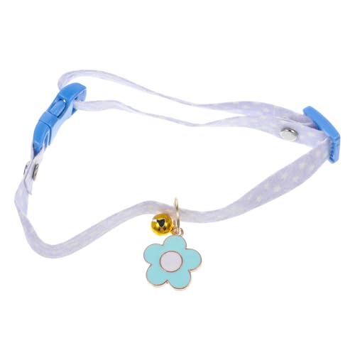 HAPINARY Entzückendes Katzenhalsband Hundehalsband Glocke Verstellbare Größe Weiches Polyestermaterial Atmungsaktiv Für Haustiere HAPINARY Entzückendes Katzenhalsband Hundehalsband Glocke Verstellbare Größe Weiches Polyestermaterial Atmungsaktiv Für Haustiere von HAPINARY