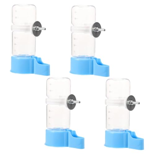 HAPINARY Vogel Wasserspender Automatisch 4 Stücke Kunststoff Wasser Trinker Für Papagei Kleine Vögel Sittiche Käfig Zubehör von HAPINARY