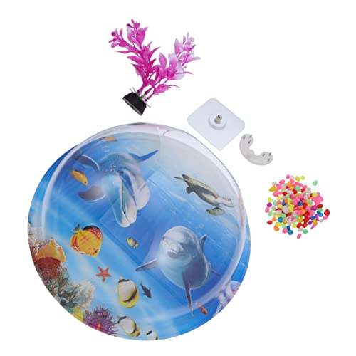 HAPINARY 1satz Wandmontiertes Acryl-fischbecken Mit Wandhalterung Transparente Blumentopf-vase Für Pflanzen Und Kleine Fische Dekoration Mit Delfinmotiv Höhe HAPINARY 1satz Wandmontiertes Acryl-fischbecken Mit Wandhalterung Transparente Blumentopf-vase Für Pflanzen Und Kleine Fische Dekoration Mit Delfinmotiv Höhe von HAPINARY
