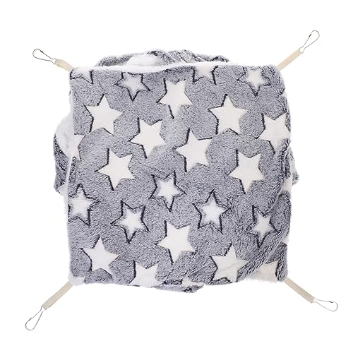 HAPINARY Warmer Hängemattenschlafsack, Hängematte Für Kleine Haustiere, Haustierbettwäsche, Kleintierbett, Haustier Hamsterbett, Warmes Bett Für Rattenhamster, Hamsternestbett, Haustier von HAPINARY