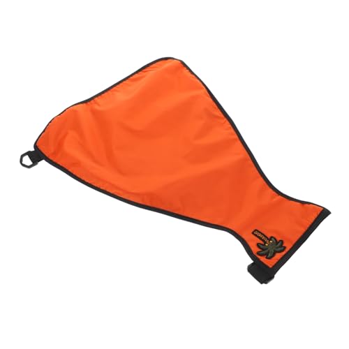 HAPINARY Wasserdichter Hunderegenmantel Orange Verstellbar Leichtes Haustier Brustschutz Für Outdoor Schutz von HAPINARY