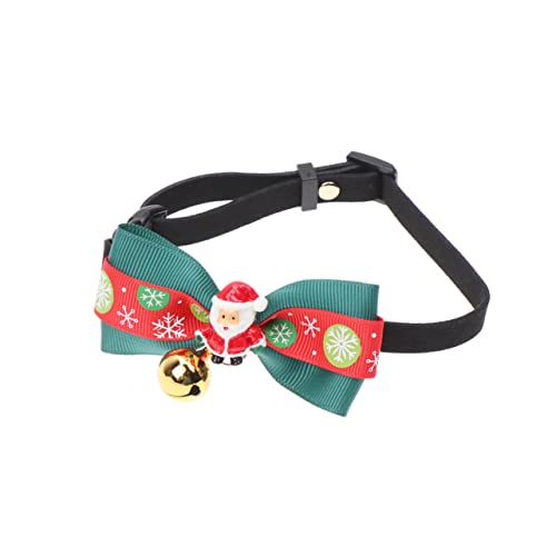 HAPINARY Weihnachts-haustierhalsband Mit Schleife Und Glocke Einfaches Design Für Hunde Und Katzen Passend in Einheitsgröße HAPINARY Weihnachts-haustierhalsband Mit Schleife Und Glocke Einfaches Design Für Hunde Und Katzen Passend in Einheitsgröße von HAPINARY
