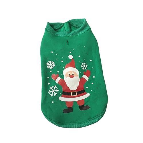 HAPINARY Warmer Hundemantel Modische Weihnachts-hundekleidung Weihnachtsmann-haustierkleidung Leicht Zu Tragen Bequem Für Den Außenbereich Größe L von HAPINARY