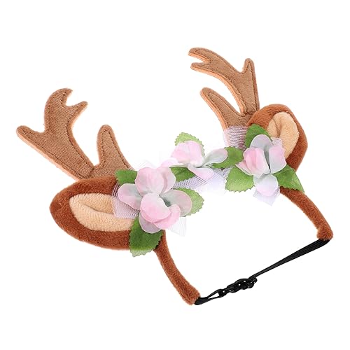 HAPINARY Weihnachtskopfschmuck Für Haustiere, Haustierkostüm Zubehör, Festival Stirnband Für Haustiere, Weihnachts Haarreifen Für Haustiere, Hut, Stirnband Für Hunde Und Katzen, Kostüm, von HAPINARY