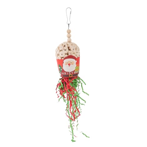 HAPINARY Weihnachtspapagei Spielzeug, Vogel Hängespielzeug, Kleines Vogelspielzeug, Praktisches Vogelspielzeug, Interessantes Papageienspielzeug, Hängendes Papageien Kauspielzeug, HAPINARY Weihnachtspapagei Spielzeug, Vogel Hängespielzeug, Kleines Vogelspielzeug, Praktisches Vogelspielzeug, Interessantes Papageienspielzeug, Hängendes Papageien Kauspielzeug, von HAPINARY