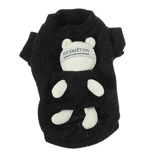 HAPINARY -hundepullover Plüsch-haustierkleidung Warmer Welpenmantel Winddichtes Hundeoutfit HAPINARY -hundepullover Plüsch-haustierkleidung Warmer Welpenmantel Winddichtes Hundeoutfit von HAPINARY