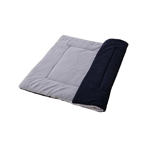HAPINARY 60x40cm Haustier Katzenkissen Warme Pads Gemütliche Bodenmatratze Für Indoor-Katzen Wendbare Haustiermatten Navy HAPINARY 60x40cm Haustier Katzenkissen Warme Pads Gemütliche Bodenmatratze Für Indoor-Katzen Wendbare Haustiermatten Navy von HAPINARY
