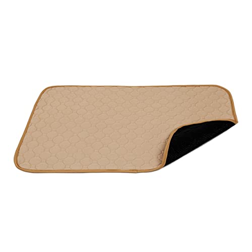 HAPINARY Washable Pet Training Pads Für Hunde Und Katzen Wiederverwendbare Urinierunterlagen Beige Rutschfester Unterseite Und Hochwertigem Waschbarem Material von HAPINARY