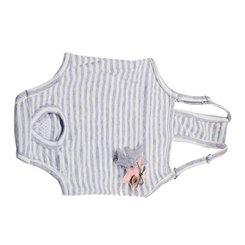 HAPINARY Windelhöschen Für Hündinnen Unterwäsche Windel Haustier-windelhöschen Grau XL Stilvolle Und Bequeme Hundehose HAPINARY Windelhöschen Für Hündinnen Unterwäsche Windel Haustier-windelhöschen Grau XL Stilvolle Und Bequeme Hundehose von HAPINARY