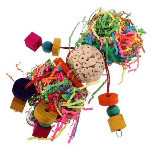HAPINARY Hängendes Vogel-zerkleinerungsspielzeug Für Papageien Sicheres Material Exquisit Verarbeitet Vogelspielzeug Zum Aufhängen Im Käfig HAPINARY Hängendes Vogel-zerkleinerungsspielzeug Für Papageien Sicheres Material Exquisit Verarbeitet Vogelspielzeug Zum Aufhängen Im Käfig von HAPINARY