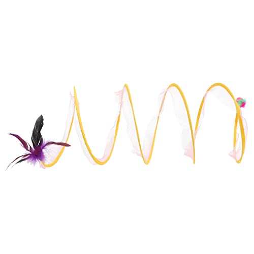 HAPINARY Interaktives Katzenspielzeug Für Hauskatzen Katzentunnel Donut-Form Kätzchen-spieltunnel-Spielzeug HAPINARY Interaktives Katzenspielzeug Für Hauskatzen Katzentunnel Donut-Form Kätzchen-spieltunnel-Spielzeug von HAPINARY