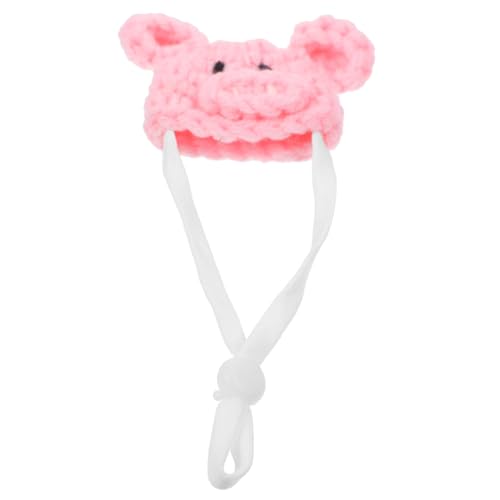 HAPINARY Niedliche Mütze Verstellbare Miniatur-Hamster-strickmütze Für Haustier-Cosplay HAPINARY Niedliche Mütze Verstellbare Miniatur-Hamster-strickmütze Für Haustier-Cosplay von HAPINARY