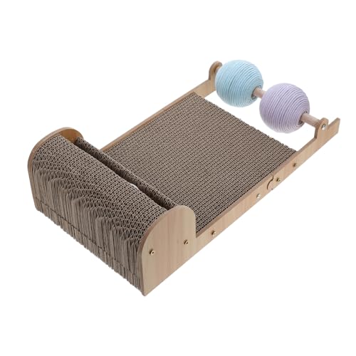 HAPINARY Katzenkratzbrett Mit Einzigartigem Design Sofa Verschleißfest Kratzbrett Für Katzen Dekorative Katzenkratzlounge HAPINARY Katzenkratzbrett Mit Einzigartigem Design Sofa Verschleißfest Kratzbrett Für Katzen Dekorative Katzenkratzlounge von HAPINARY