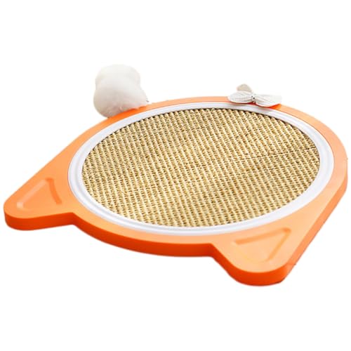 HAPINARY kratzbaum für Katzen Kratzbrett Kabel Katzen-Nagelfeilenkratzer katzenkratzmatte kratzmatte für Katzen kratzunterlage für Katzen Katzenkratzunterlage für den Haushalt Sisal Orange HAPINARY kratzbaum für Katzen Kratzbrett Kabel Katzen-Nagelfeilenkratzer katzenkratzmatte kratzmatte für Katzen kratzunterlage für Katzen Katzenkratzunterlage für den Haushalt Sisal Orange von HAPINARY