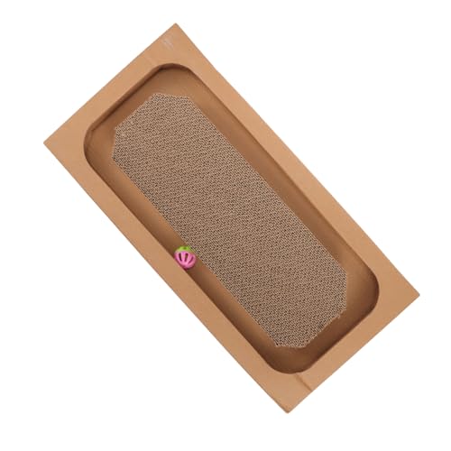 HAPINARY Katzen-Kratzbaum aus Karton Glocken entzückendes Katzen-Kratzbrett multifunktionales Spielzeug HAPINARY Katzen-Kratzbaum aus Karton Glocken entzückendes Katzen-Kratzbrett multifunktionales Spielzeug von HAPINARY