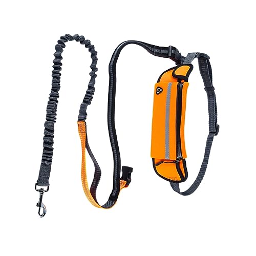 HAPINARY Dog Lead hundeseile Hundeleine Trainingsleine für Hunde Taillentasche Leine Hundetraining führen Sport Gürtel Joggen von HAPINARY