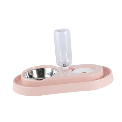 HAPINARY Dual-Use-Wasserspender für Hunde und Katzen automatischer Wasserspender für Haustiere Trinknapf für Haustiere Kunststoff Edelstahl Rosa HAPINARY Dual-Use-Wasserspender für Hunde und Katzen automatischer Wasserspender für Haustiere Trinknapf für Haustiere Kunststoff Edelstahl Rosa von HAPINARY