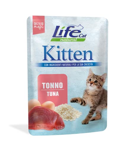 Life Cat Natural Kitten Thunfisch, Beutel 70g von HAPIPET
