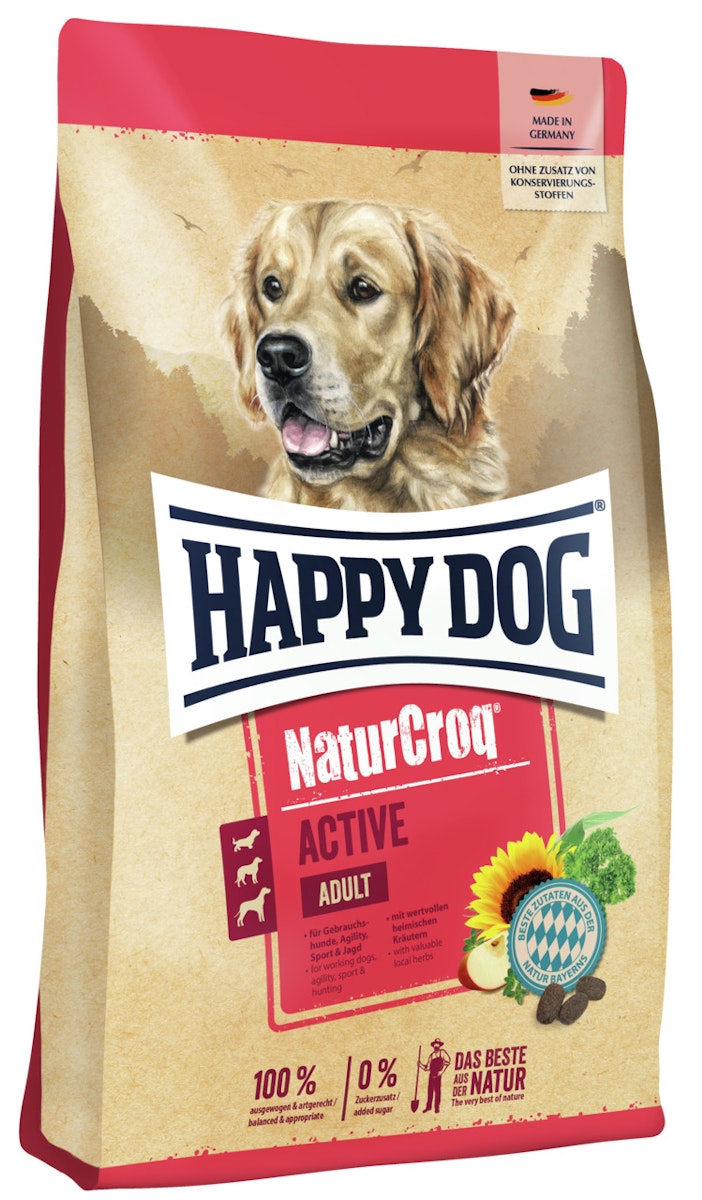 HAPPY DOG NaturCroq Active Hundetrockenfutter von Happy Dog
