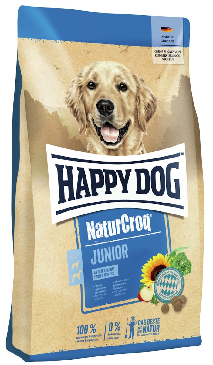 HAPPY DOG NaturCroq Junior Hundetrockenfutter von Happy Dog
