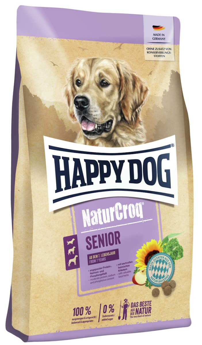 HAPPY DOG NaturCroq Senior Hundetrockenfutter von Happy Dog