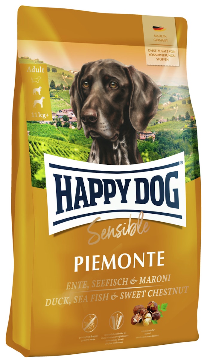 HAPPY DOG Supreme Sensible Piemonte Hundetrockenfutter von Happy Dog