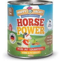 HAPPY JACKY Nassfutter Hypoallergen Pferd mit Süßkartoffel 6x820 g HAPPY JACKY Nassfutter Hypoallergen Pferd mit Süßkartoffel 6x820 g von HAPPY JACKY