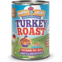 HAPPY JACKY Nassfutter Monoprotein Magere Pute 12x410 g von HAPPY JACKY