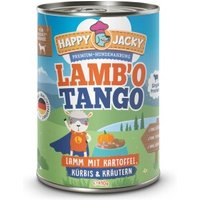 HAPPY JACKY Nassfutter Monoprotein Lamm und Kartoffel 12x410 g von HAPPY JACKY