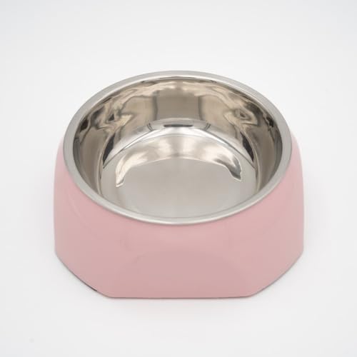 Haustiernapf Edelstahl rutschfest rosa Haustiernapf Edelstahl rutschfest rosa von HAPPY JACKY