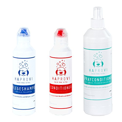 HAPROVI Sparset Shampoo 250 ml/Conditioner 250 ml/Spray 500 ml von HAPROVI