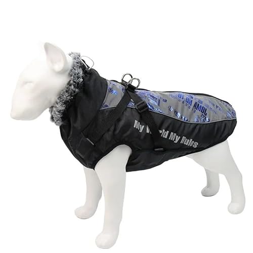 Deutsche Schäferhund Labrador Bulldogge Schneer Coat Kleidung Im Freien wasserdichte Hundejacke Winter Warmes Haustierarbeit Kleidung,A,5XL Deutsche Schäferhund Labrador Bulldogge Schneer Coat Kleidung Im Freien wasserdichte Hundejacke Winter Warmes Haustierarbeit Kleidung,A,5XL von HAQEPO